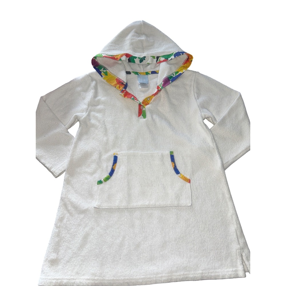 Size 6 Bella Bliss Hooded Swim cover up